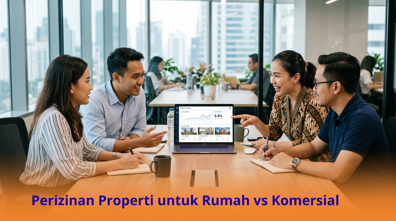 Perizinan Properti untuk Rumah vs Komersial
