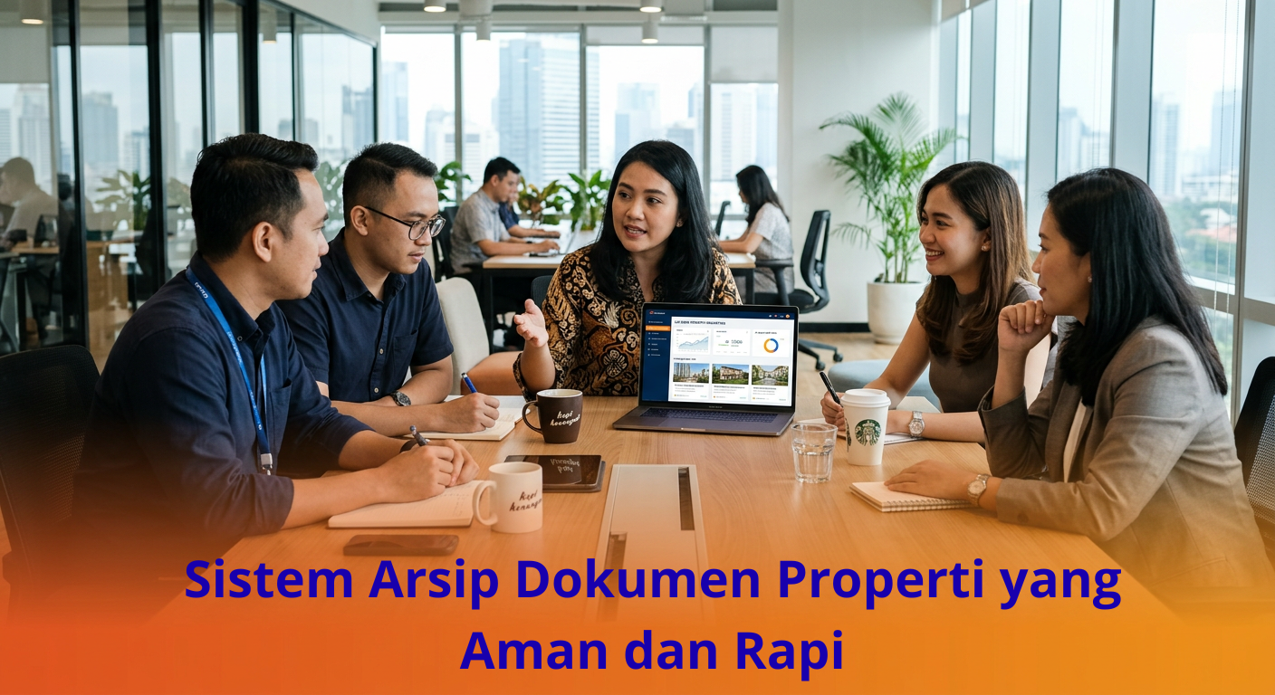 Sistem Arsip Dokumen Properti yang Aman dan Rapi